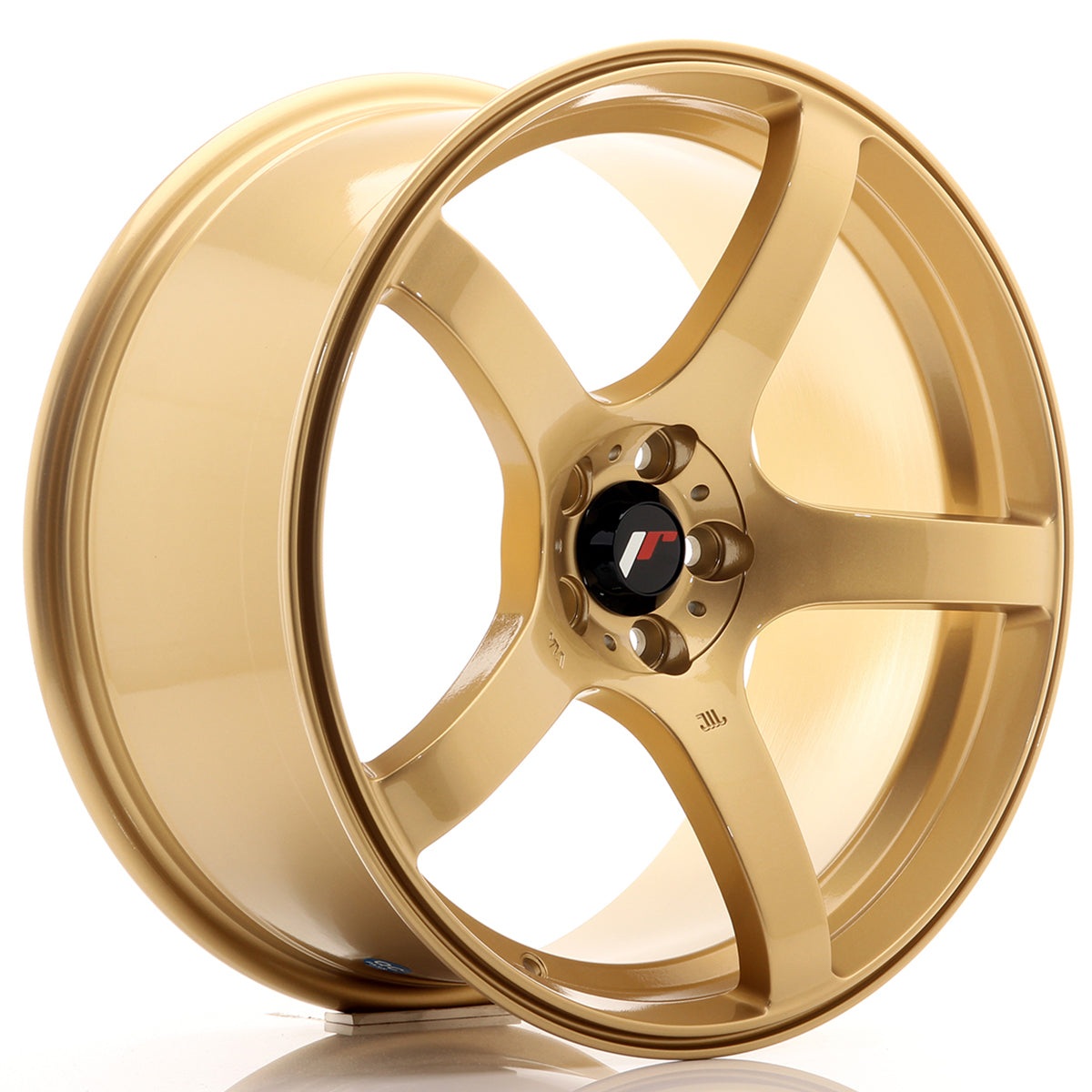Japan Racing Wheels JR32 gold Alufelge 8.5x18 Zoll ET38 LK 5x100 ML67.1 – Bild 2