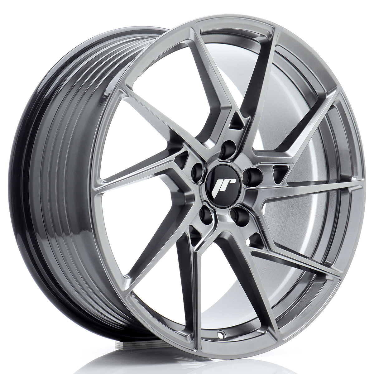 Japan Racing Wheels JR33 hyper black Alufelge 8.5x19 Zoll ET45 LK 5x112 ML66.6 – Bild 2