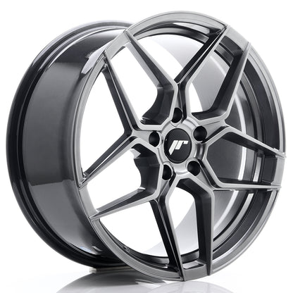 Japan Racing Wheels JR34 hyper black Alufelge 8.5x19 Zoll ET35 LK 5x108 ML74.1 – Bild 2