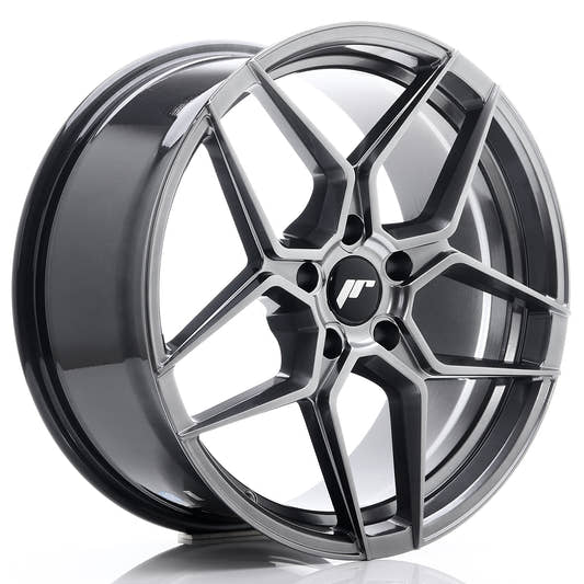 Japan Racing Wheels JR34 hyper black Alufelge 8x18 Zoll ET42 LK 5x112 ML66.6 – Bild 2
