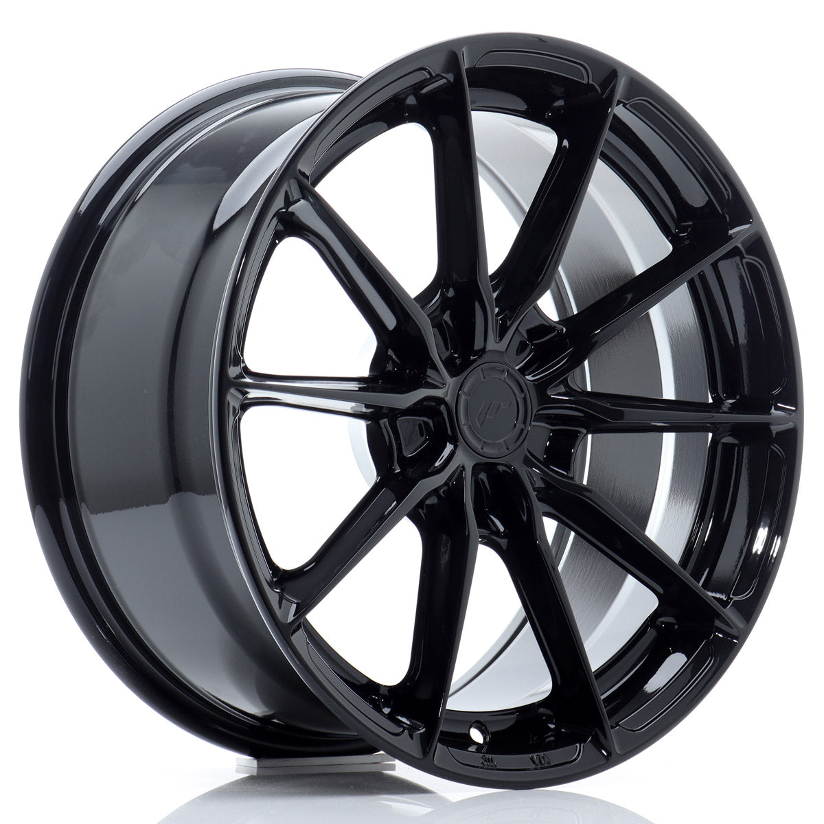 Japan Racing Wheels JR37 gloss black Alufelge 8x18 Zoll ET45 LK 5x112 ML72.6 – Bild 2