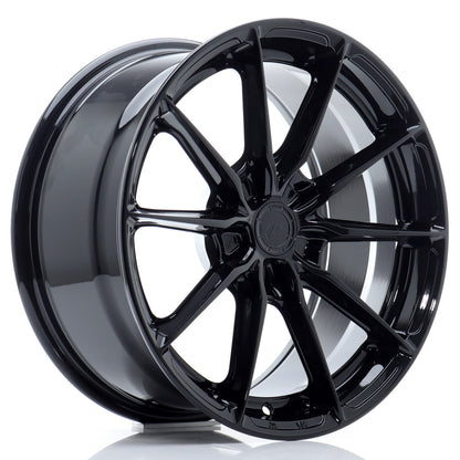 Japan Racing Wheels JR37 gloss black Alufelge 8x18 Zoll ET45 LK 5x112 ML72.6 – Bild 2