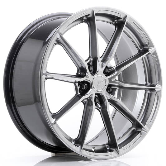 Japan Racing Wheels JR37 hyper black Alufelge 10.5x21 Zoll ET38 LK 5x112 ML74.1 – Bild 2