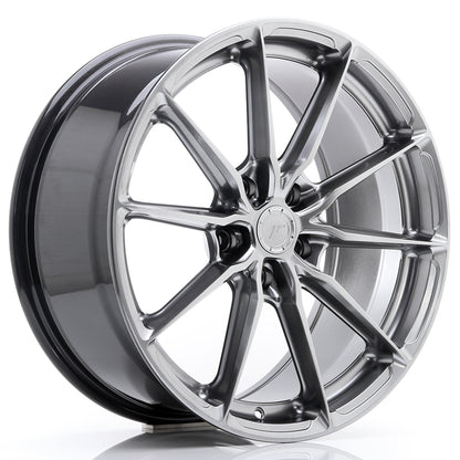 Japan Racing Wheels JR37 hyper black Alufelge 8.5x19 Zoll ET45 LK 5x112 ML72.6 – Bild 2