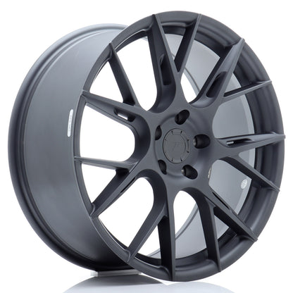 Japan Racing Wheels JR42 matt gun metal Alufelge 8.5x19 Zoll ET45 LK 5x112 ML66.6 – Bild 2
