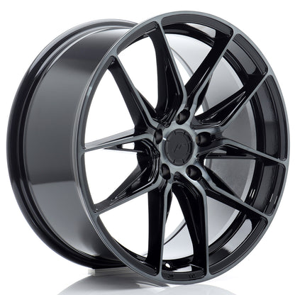 Japan Racing Wheels JR44 black machined Alufelge 8.5x19 Zoll ET45 LK 5x114.3 ML72.6 – Bild 2