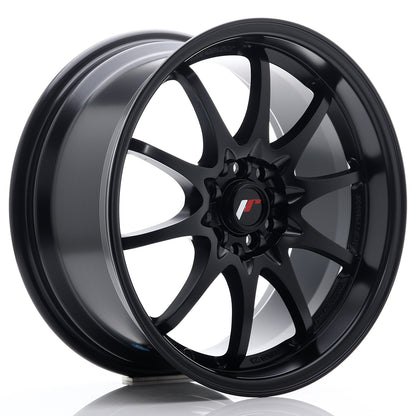 Japan Racing Wheels JR5 matt black Alufelge 7x17 Zoll ET38 LK 4x114.3 ML67.1 – Bild 2
