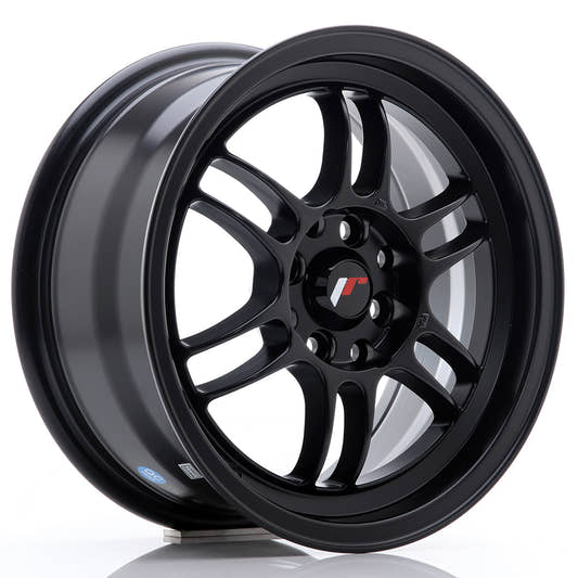 Japan Racing Wheels JR7 black Alufelge 9x18 Zoll ET35 LK 5x114.3 ML74.1 – Bild 2