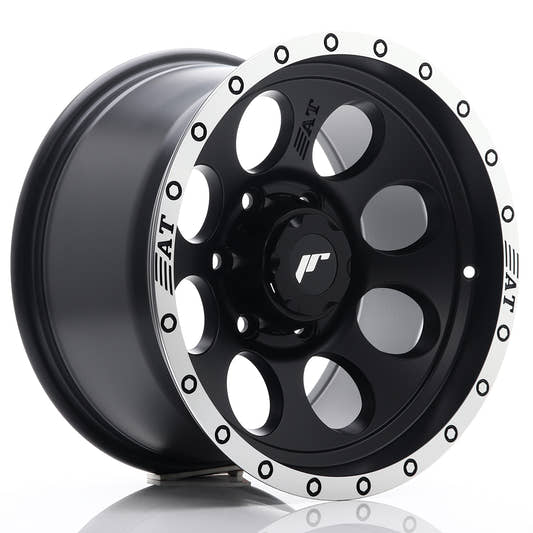 Japan Racing Wheels JRX4 matt black Alufelge 9x16 Zoll ET0 LK 6x139.7 ML110 – Bild 2