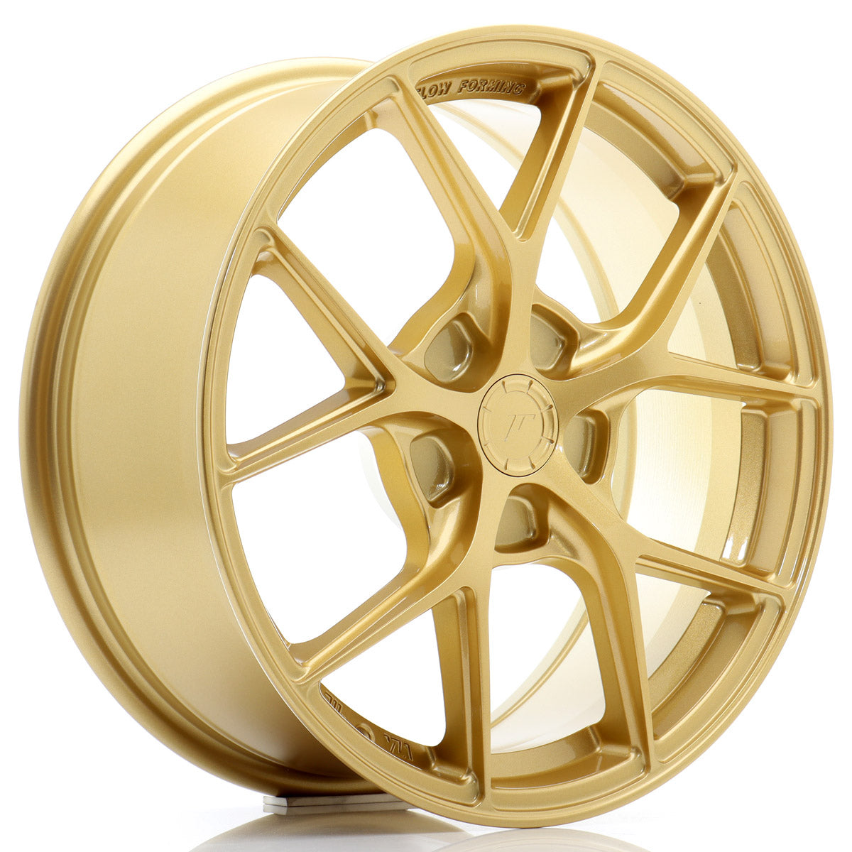 Japan Racing Wheels SL-01 gold Alufelge 8.5x19 Zoll ET35 LK 5x112 ML72.6 – Bild 2