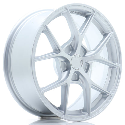 Japan Racing Wheels SL-01 matt silver Alufelge 8x19 Zoll ET38 LK 5x120 ML72.6 – Bild 2