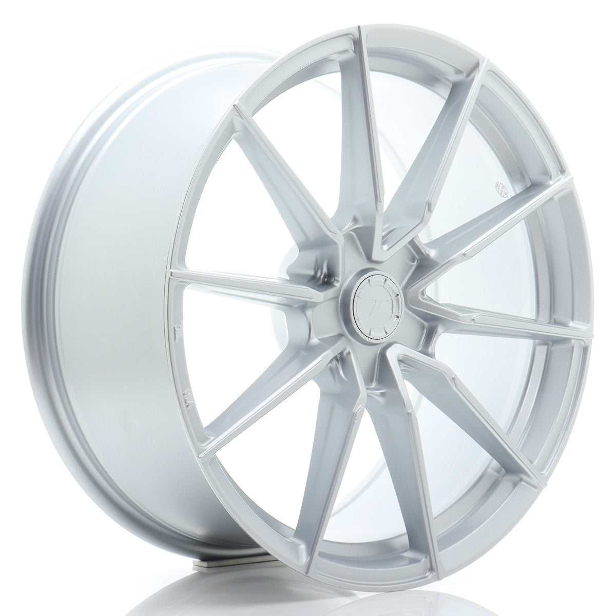 Japan Racing Wheels SL-02 matt silver Alufelge 8.5x18 Zoll ET35 LK 5x112 ML72.6 – Bild 2