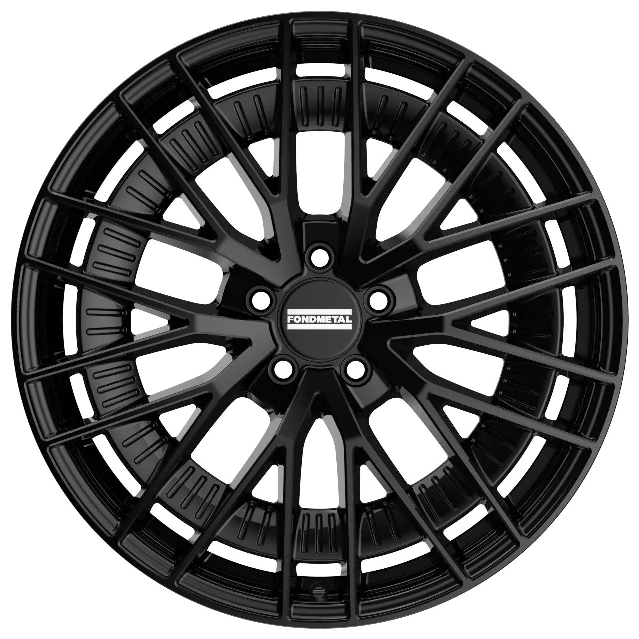 Fondmetal Kari glossy black Alufelge 8.5x20 Zoll ET35 LK 5x114.3 ML64.1