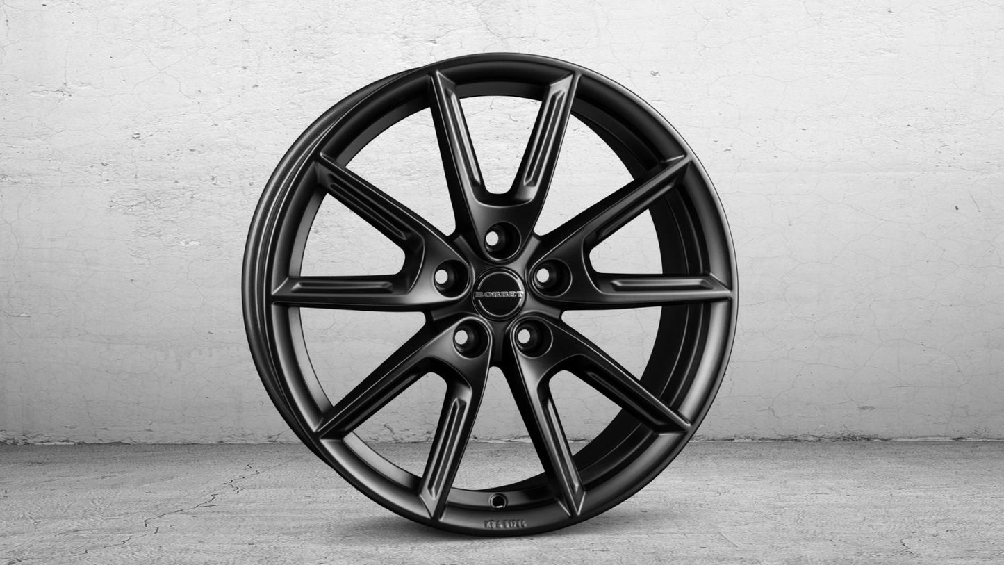 Borbet LX Black Matt Felge 8x19 Zoll ET50 LK 5x114.3 ML72.5