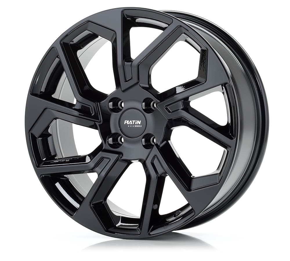 Platin P 103 Black Gloss Alufelge 7x18 Zoll ET35 LK 4x108 ML65.1 – Bild 3
