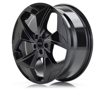 Platin P 104 Glossy Black Alufelge 7x18 Zoll ET48 LK 5x108 ML65.1 – Bild 2