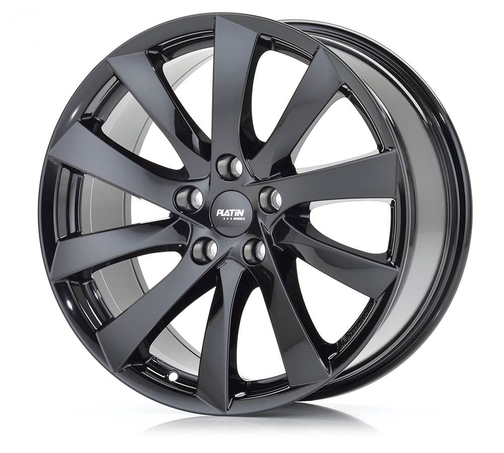 Platin P 106 Diamant Schwarz Alufelge 8.5x18 Zoll ET35 LK 5x114.3 ML64.1 – Bild 3