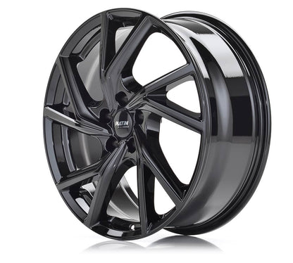 Platin P 107 Diamant Schwarz Alufelge 7.5x19 Zoll ET45 LK 5x114.3 ML72.5 – Bild 2