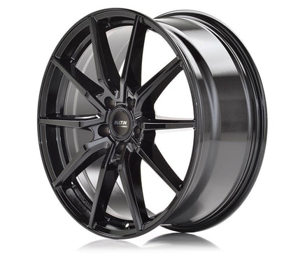 Platin P 109 Glossy Black Alufelge 8x18 Zoll ET45 LK 5x112 ML57.1 – Bild 2