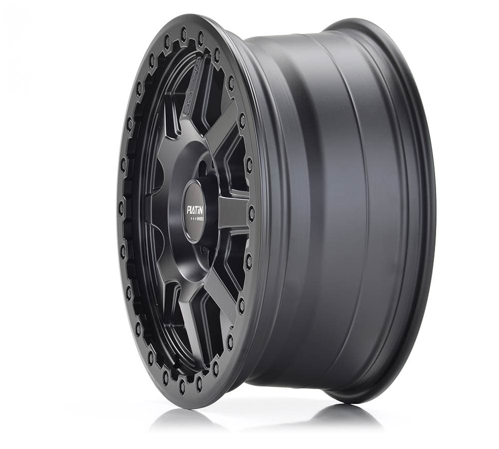 Platin P 111 Matt Black Alufelge 7.5x18 Zoll ET55 LK 6x139.7 ML93.1