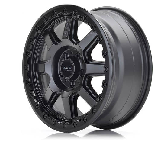 Platin P 111 Matt Black Alufelge 7.5x18 Zoll ET55 LK 6x139.7 ML93.1 – Bild 2