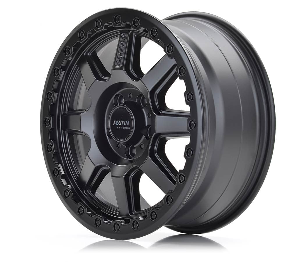 Platin P 111 Matt Black Alufelge 7.5x18 Zoll ET55 LK 6x139.7 ML93.1 – Bild 2