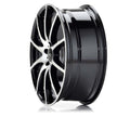 Platin P 113 Black Polished Alufelge 8x20 Zoll ET45 LK 5x114.3 ML72.6