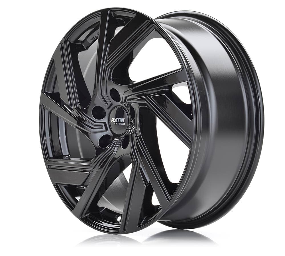 Platin P 114 Black Alufelge 8.5x20 Zoll ET45 LK 5x112 ML57.1 – Bild 2