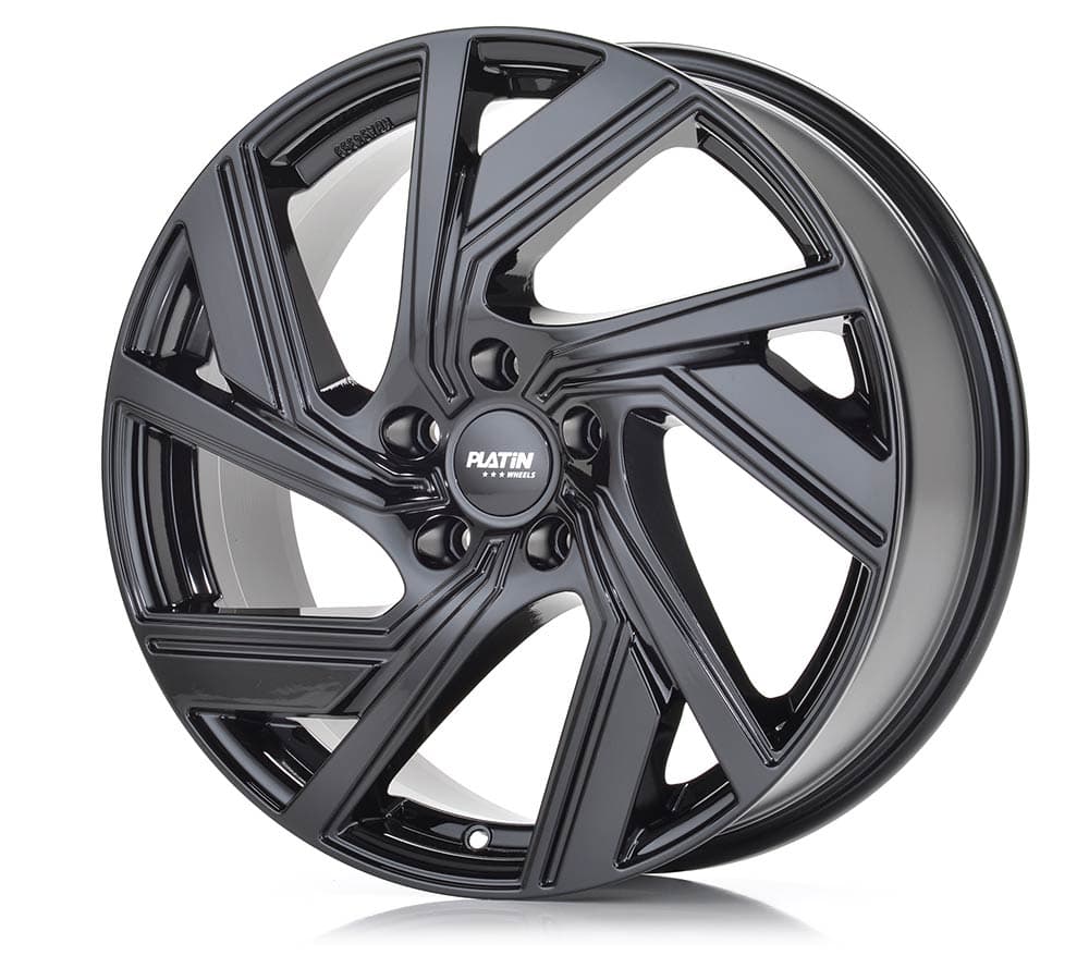 Platin P 114 Black Alufelge 8.5x20 Zoll ET45 LK 5x112 ML57.1 – Bild 3