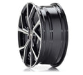 Platin P 115 Black Polished Alufelge 6.5x16 Zoll ET20 LK 4x108 ML65.1