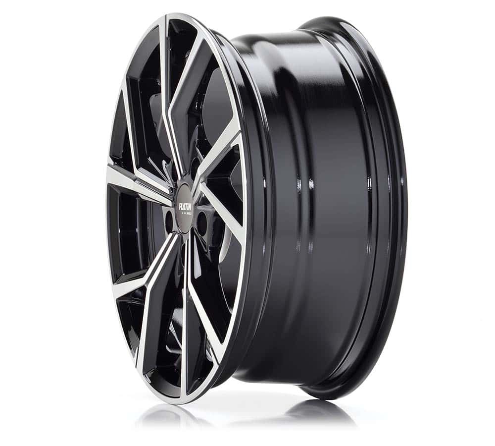 Platin P 115 Black Polished Alufelge 6.5x16 Zoll ET38 LK 4x108 ML65.1
