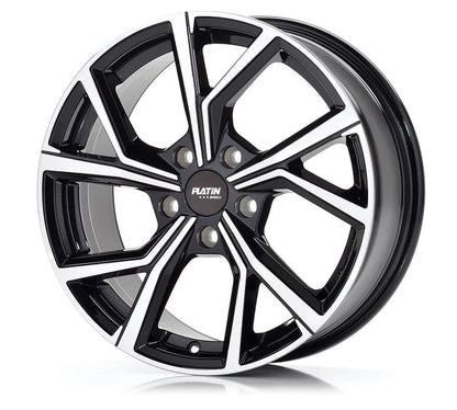 Platin P 115 Black Polished Alufelge 6.5x16 Zoll ET20 LK 4x108 ML65.1 – Bild 3