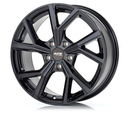 Platin P 115 Black Shiny Alufelge 7x17 Zoll ET37.5 LK 5x110 ML65.1 – Bild 3