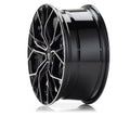 Platin P 118 Black Polished Alufelge 8x18 Zoll ET45 LK 5x112 ML66.6