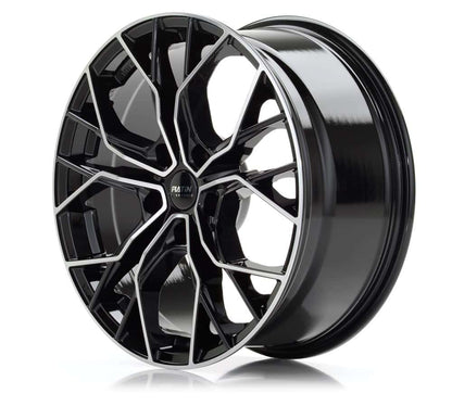 Platin P 118 Black Polished Alufelge 8x18 Zoll ET40 LK 5x112 ML66.6 – Bild 2