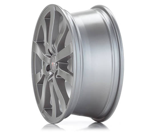 Platin P 58 Grey Alufelge 7x17 Zoll ET35 LK 5x100 ML63.4