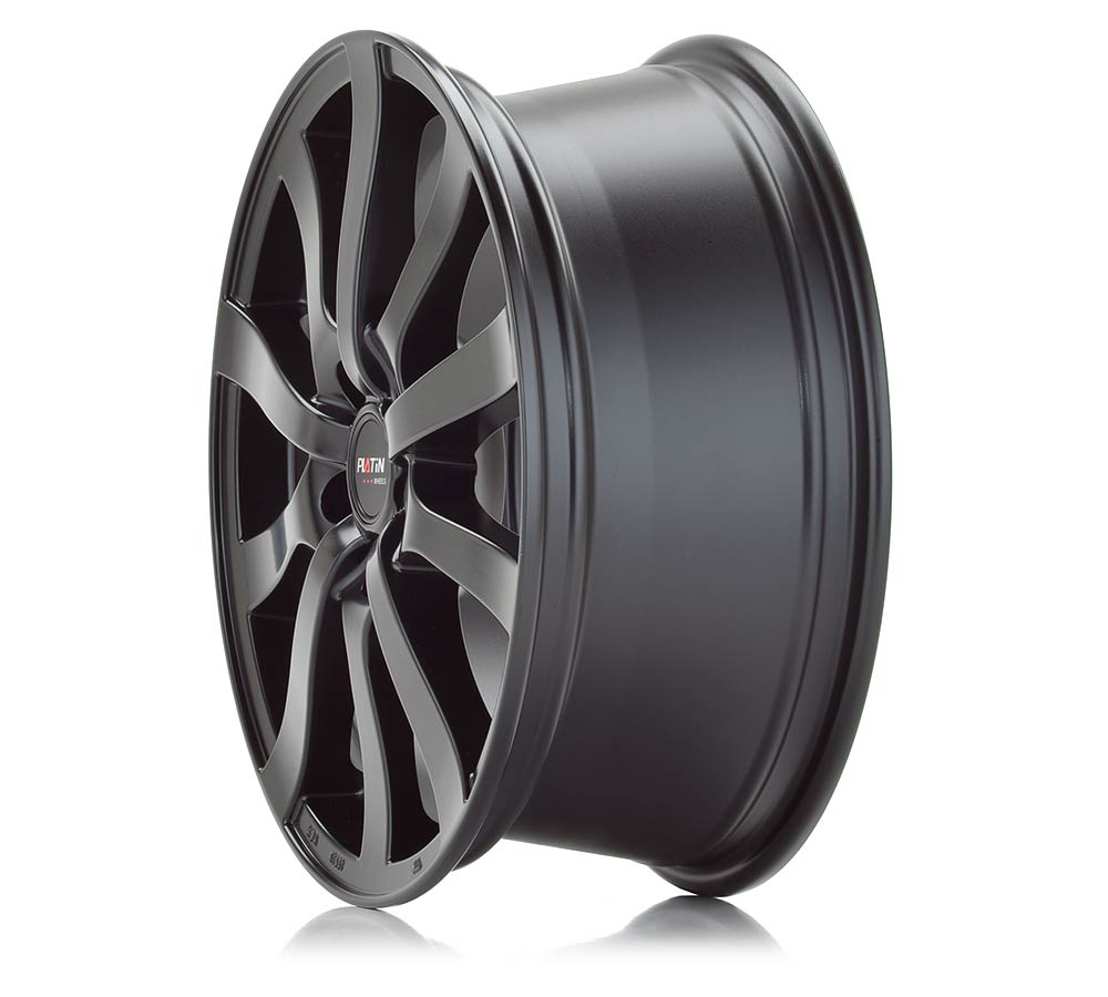 Platin P 58 Matt Black Alufelge 8x18 Zoll ET35 LK 5x112 ML72.6
