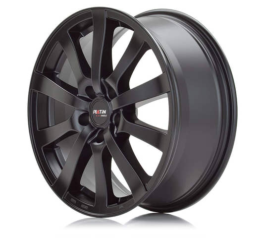 Platin P 58 Matt Black Alufelge 7x17 Zoll ET40 LK 5x120 ML72.6 – Bild 2