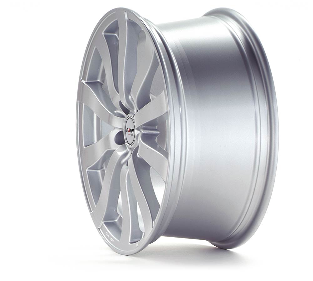 Platin P 58 Silver Alufelge 7x17 Zoll ET35 LK 5x100 ML63.4