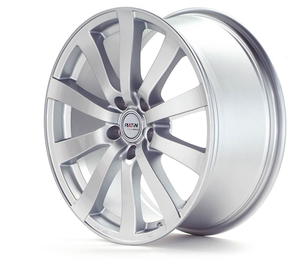 Platin P 58 Silver Alufelge 7x17 Zoll ET35 LK 5x100 ML63.4 – Bild 2