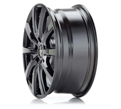 Platin P 69 Black Shiny Alufelge 7.5x17 Zoll ET47 LK 5x112 ML66.6