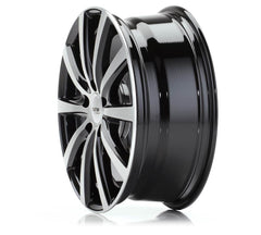 Platin P 69 Schwarz Poliert Alufelge 6.5x16 Zoll ET20.1 LK 4x108 ML65.1