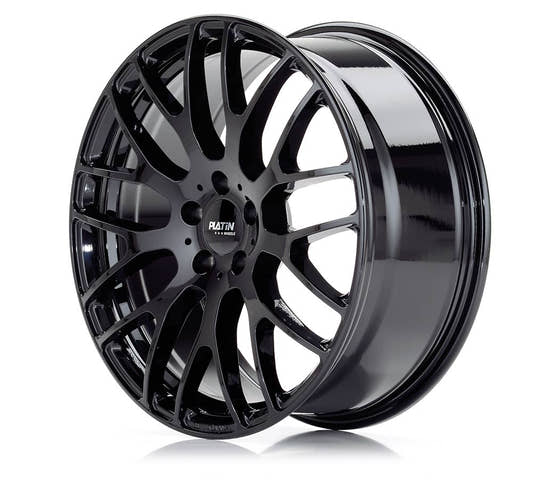 Platin P 70 Black Glossy Alufelge 8x18 Zoll ET34 LK 5x110 ML65.1 – Bild 2