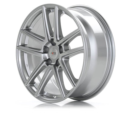 Platin P 73 Metall Silber Alufelge 7.5x18 Zoll ET25.1 LK 5x112 ML66.6 – Bild 2