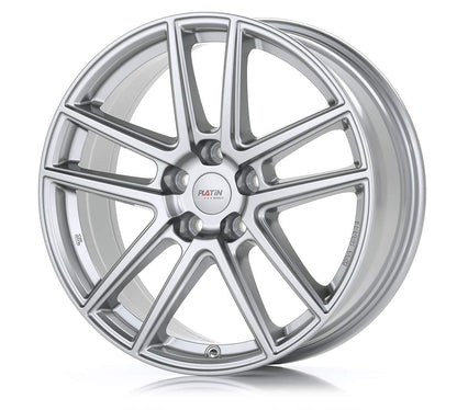 Platin P 73 Metall Silber Alufelge 8x19 Zoll ET45 LK 5x108 ML70 – Bild 3