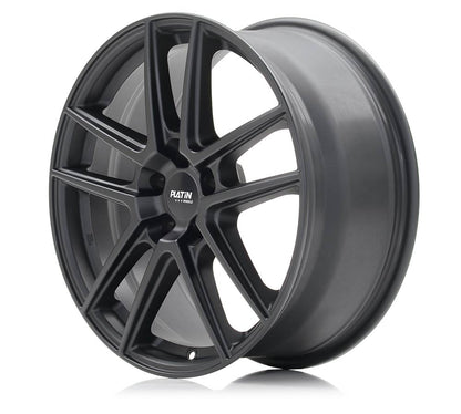 Platin P 73 Racing Schwarz Alufelge 7x18 Zoll ET40 LK 5x114.3 ML60.1 – Bild 2