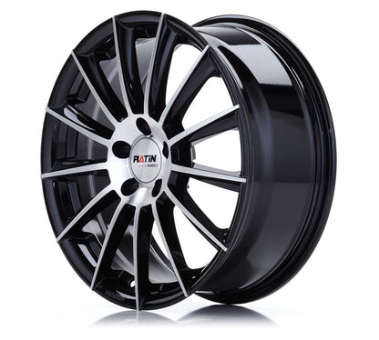 Platin P 74 Black Polished Alufelge 7.5x18 Zoll ET40 LK 5x112 ML66.6 – Bild 2
