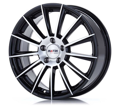 Platin P 74 Black Polished Alufelge 7.5x18 Zoll ET40 LK 5x112 ML66.6 – Bild 3