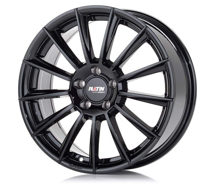 Platin P 74 Black Shiny Alufelge 7.5x18 Zoll ET53 LK 5x112 ML66.6 – Bild 3