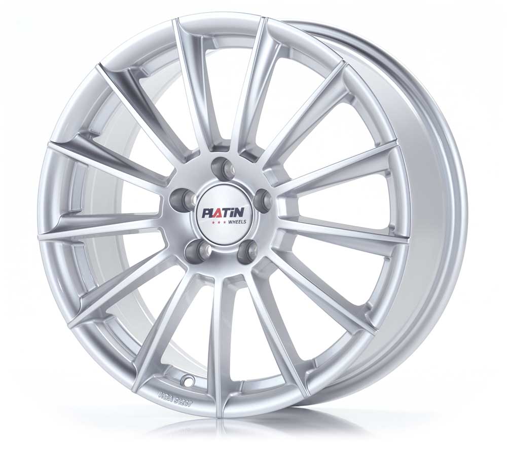 Platin P 74 Silver Alufelge 7.5x18 Zoll ET51 LK 5x112 ML66.6 – Bild 3